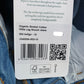 Baukjen Organic Stretch Cotton Wide Leg Slouch Mid Indigo Size 10