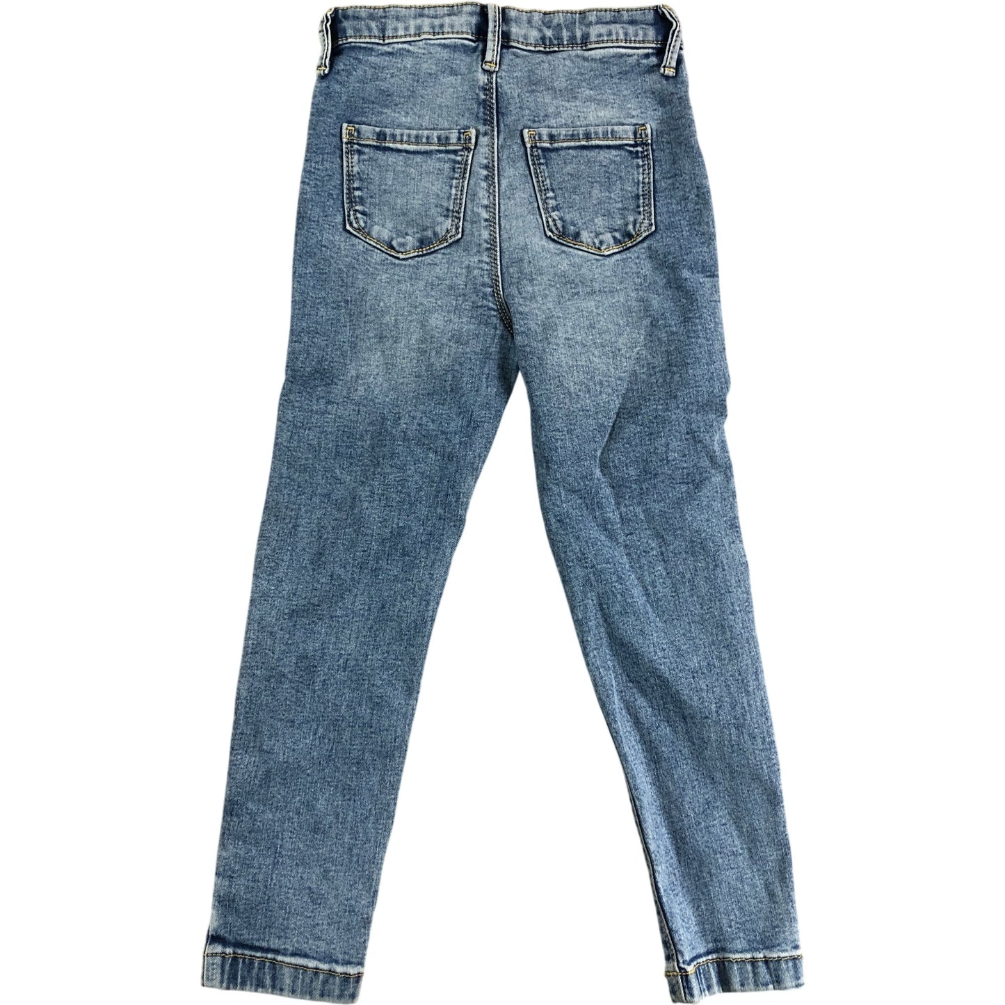 River Island High Rise Skinny Jeans UK6 Girls Denim Light Wash Casual