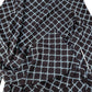 River Island Long Sleeve Top Size 10 Women's Brown Check Pattern Style