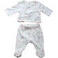 Cute Floral Baby Outfit Set 0-3 Months Girls Cotton Pink 56cm