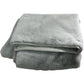 Branded Dove Grey Faux Fur Throw Soft Luxury Blanket 140x200cm