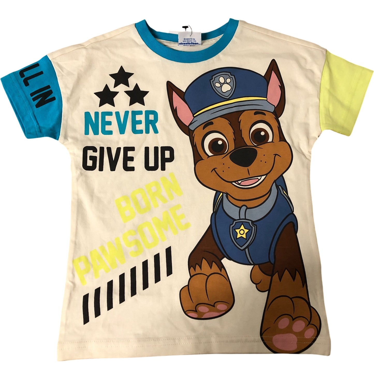 Paw Patrol T-Shirts Kids Cotton Multi-Colour Pack Size 3-4 Years
