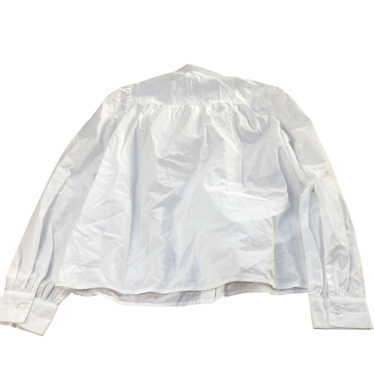 Baukjen White Blouse UK12 Women's Organic Cotton Lightweight Classic Design