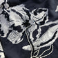 River Island Black Floral Print Sweatshirt Women's Long Sleeve Top Size Small