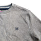 Crew Clothing Company Casual Beige Cotton Sweatshirt Size S