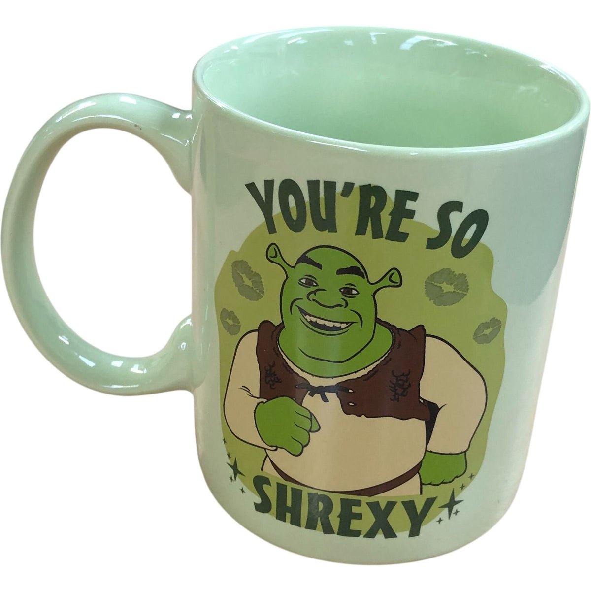 Shrek You're So Shrexy Green Mug Ceramic