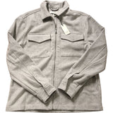 River Island Men's Casual Zip Jacket Grey Size M Wool Blend
