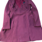 River Island Bodycon Dress Long Sleeve Burgundy Style Elegant Party
