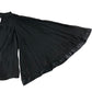 Branded Black Pleated Sleeve Top - Size 6