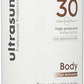 ULTRASUN SPF30 Body Tan Activator 150ml High Protection Non Greasy Gel