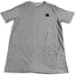 AVANT GARDE Sawton Grey T-Shirt Size L Men's Short Sleeve Cotton Top