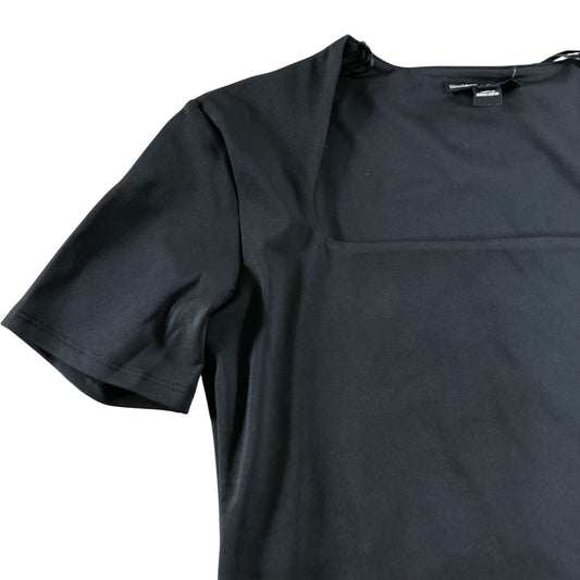 River Island Black Short Sleeve Top - Size S