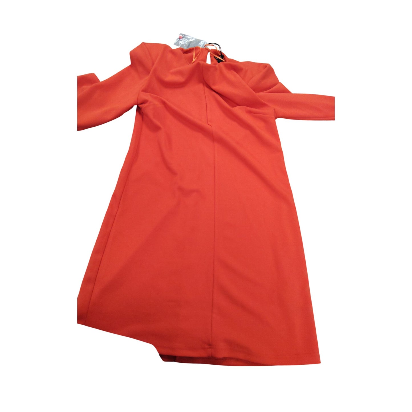 River Island Bright Red Dress Size 6 Women's Long Sleeve Fashion Stylish Party