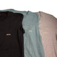 BOSS 3 Pack T-Shirts XXL Men's Casual Cotton Top Navy Sky Blue Light Blue
