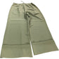River Island Wide Leg Trousers Women's UK Size 12 Drawstring Khaki