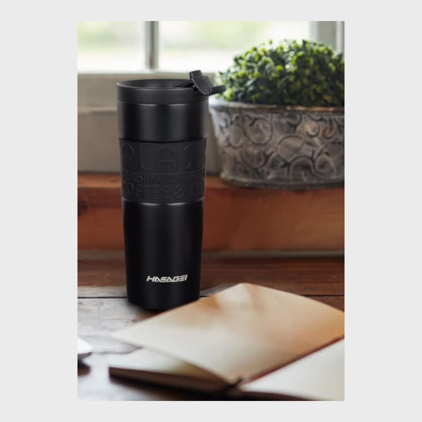 Black Insulated Travel Mug 550ml