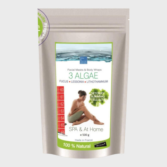 3 Algae Body Mud Wrap Seaweed Powder- 500g