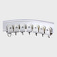 SAVEYON 5M Flexible Curtain Track White Durable Curtain Rail Kit