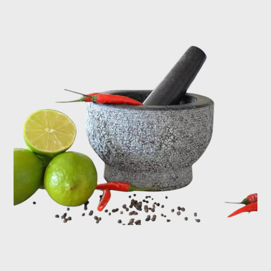 Granite Pestle & Mortar Set - Six Inches