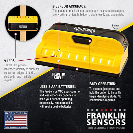 Franklin Sensors ProSensor M90 Professional Stud Finder