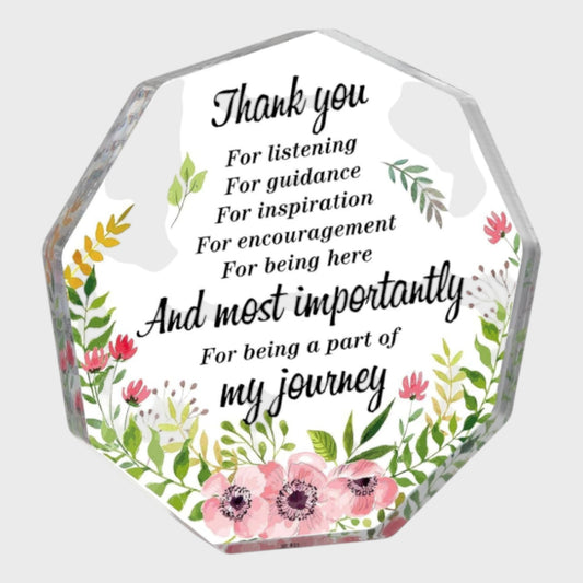 Sentimental Thank You Gift Plaque